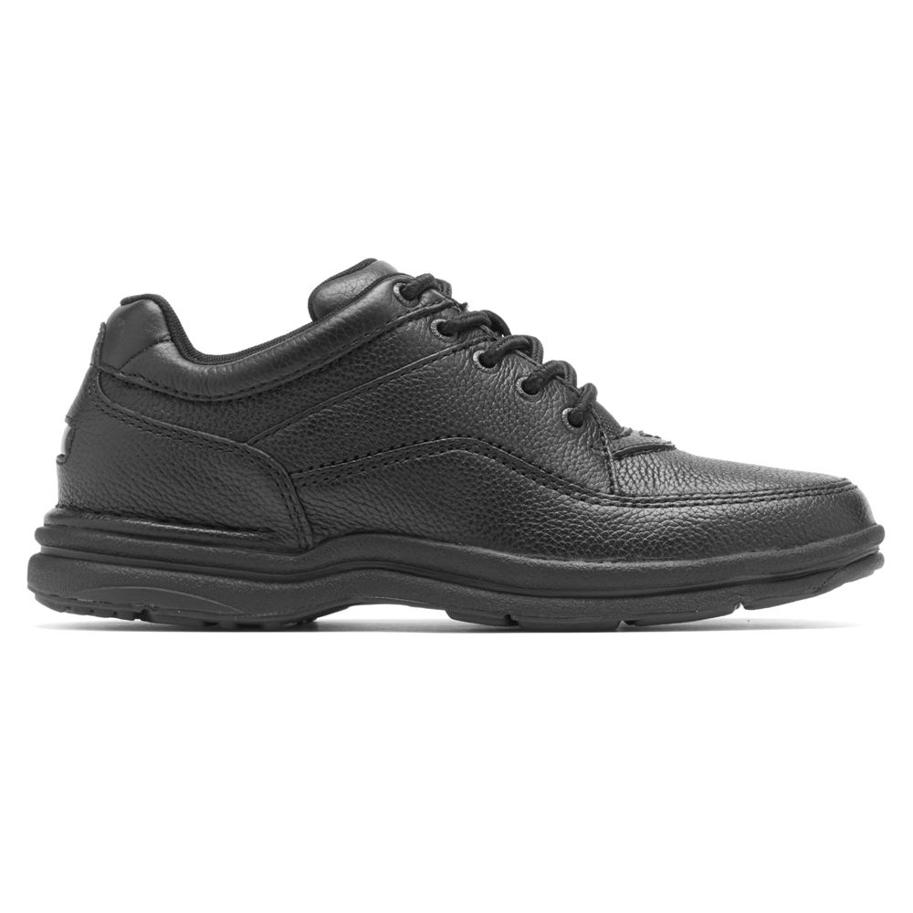 Rockport World Tour Classic - Mens Walking Shoes - Black - NZ (UEH-913867)